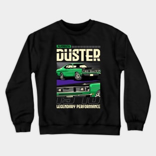 1970 Plymouth Duster Classic Car Crewneck Sweatshirt